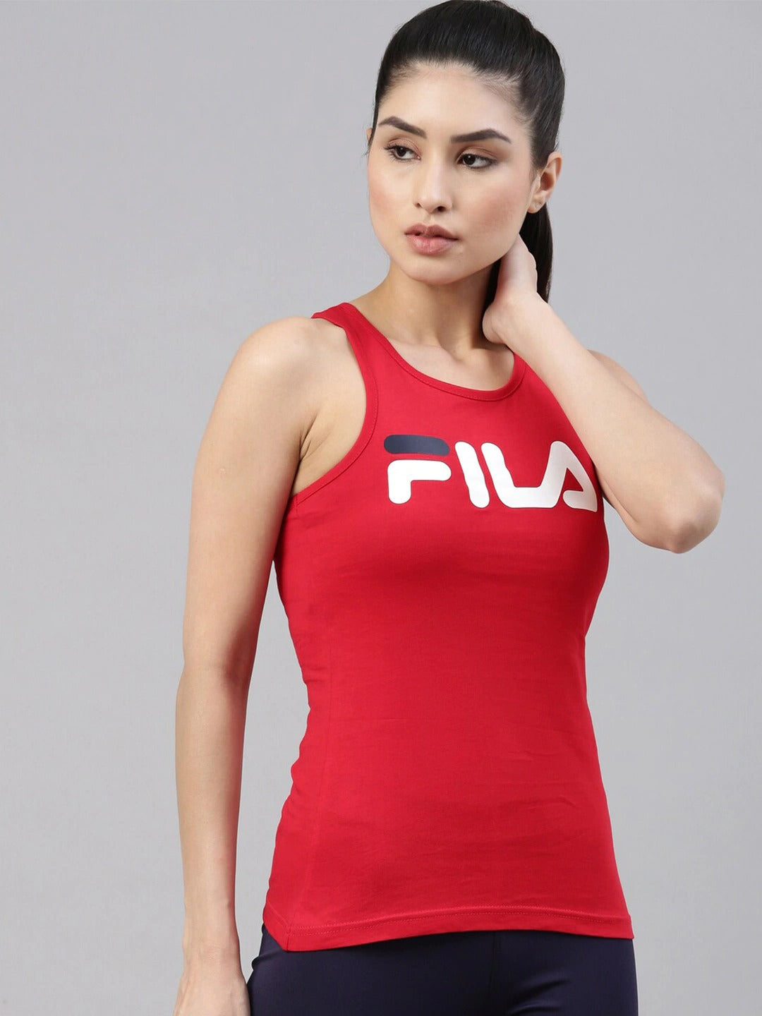 Fila Peacoat Daisy Women's Logo Tank Top