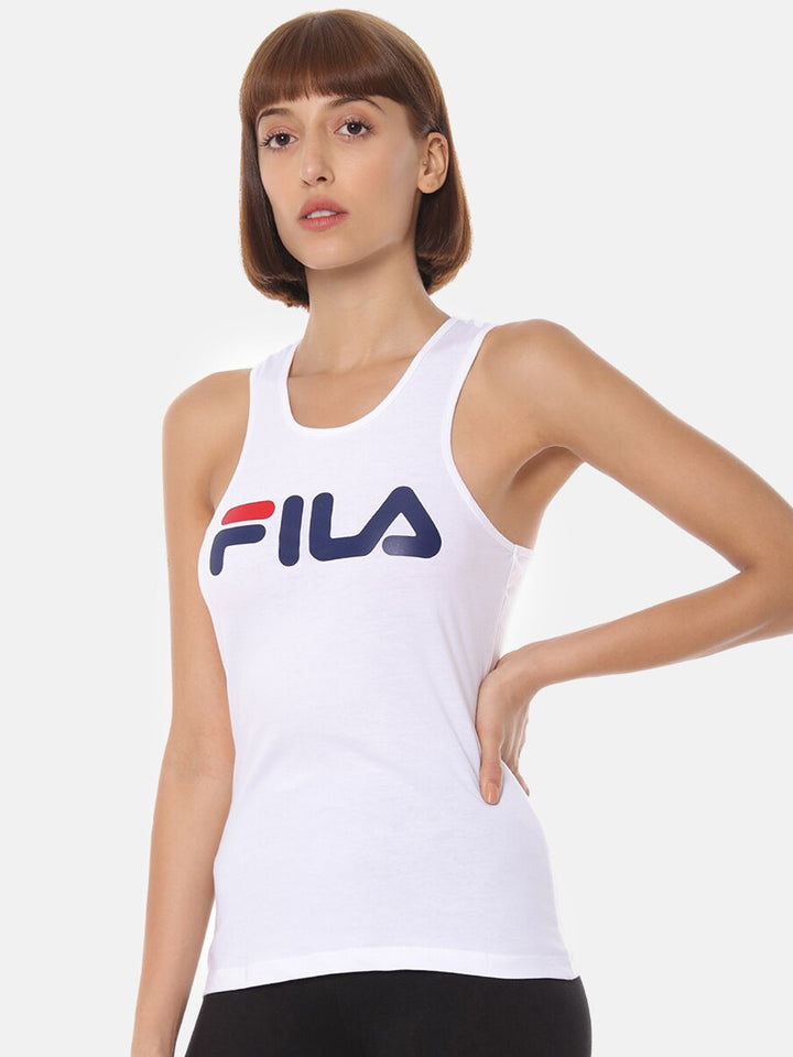 Fila Peacoat Daisy Women's Logo Tank Top