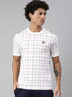 Fila White Casbian Men's Graphic T-Shirt