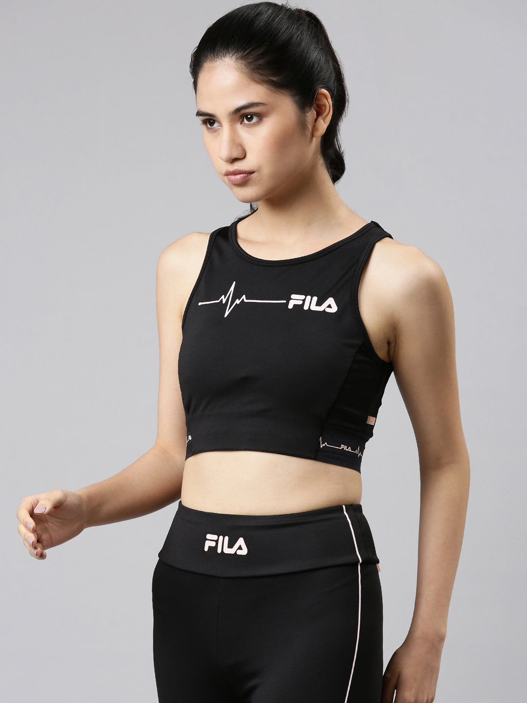 Fila Grey Electra Women's Sports Bra