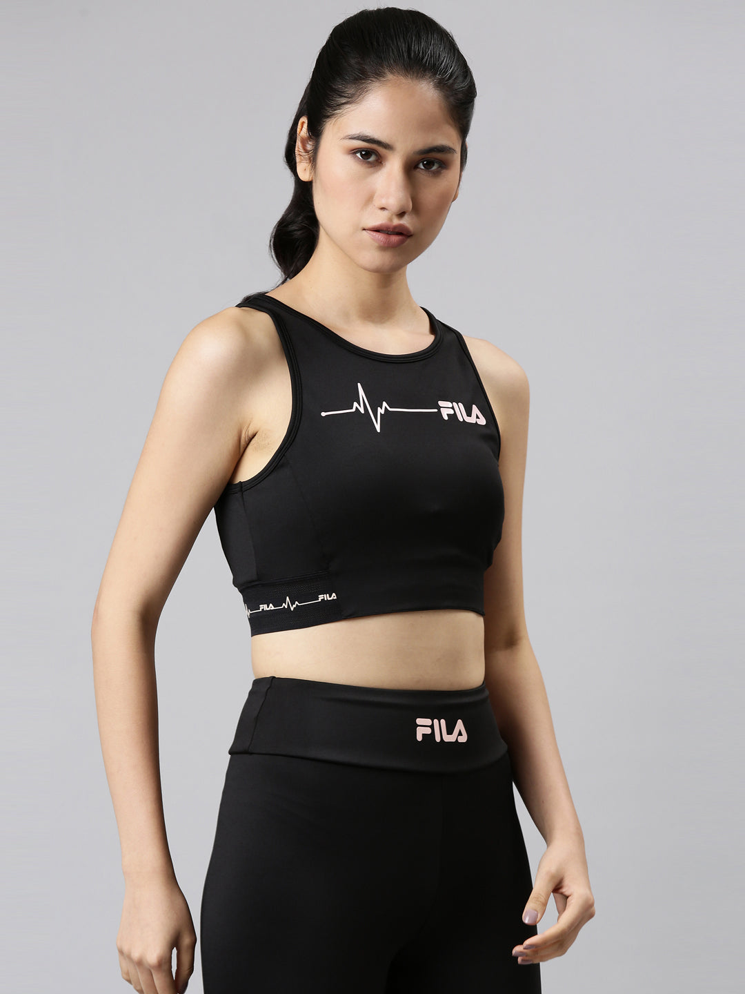 Fila Grey Electra Women's Sports Bra