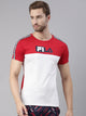 Fila Red Feston Men's Cut and Sew T-Shirts