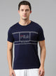 Fila Grey Giridhar Men's Graphic T-Shirt