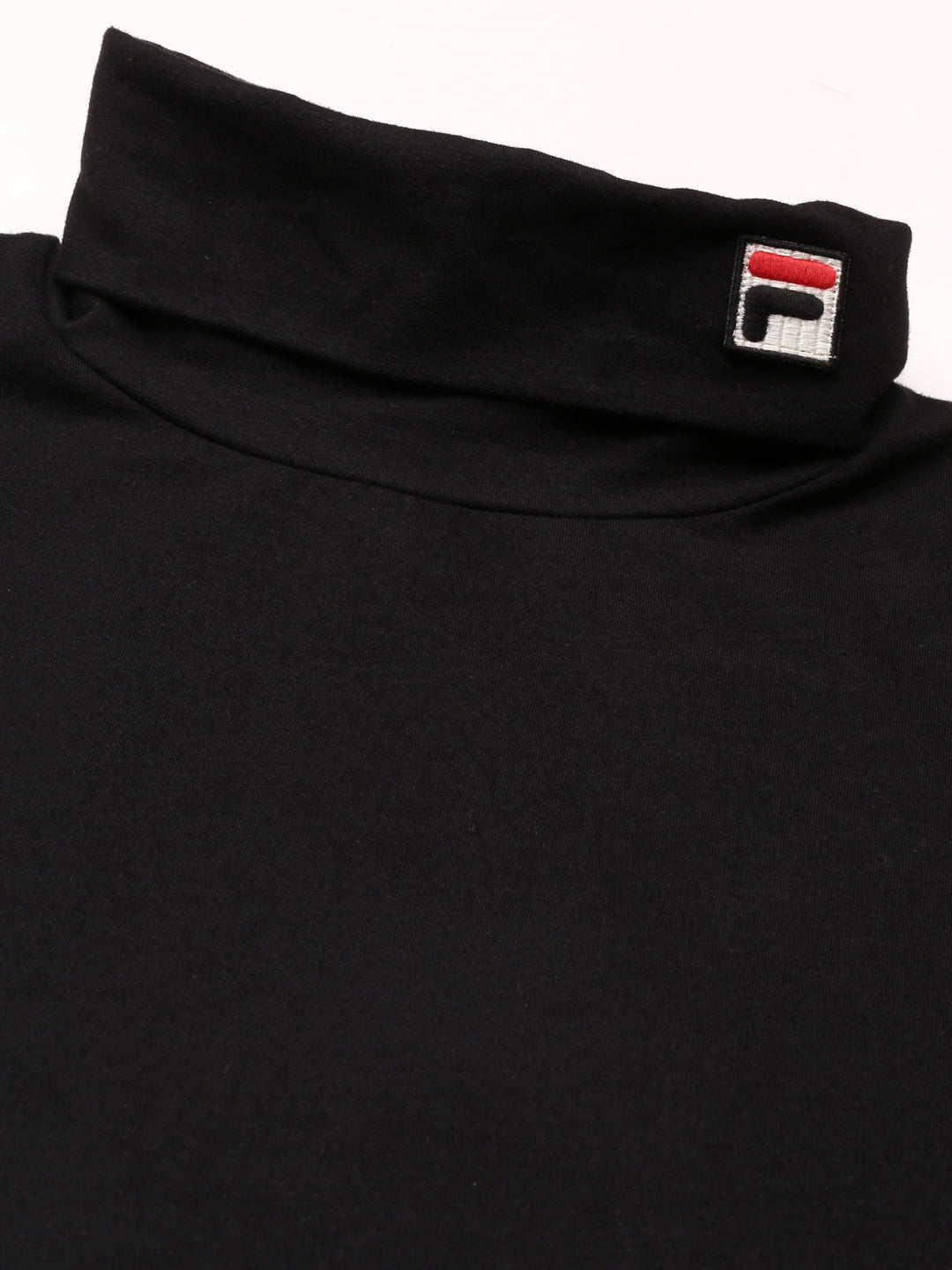 Fila Black 19Th Roll Neck Men's T-Shirt