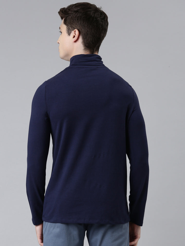 Fila Black 19Th Roll Neck Men's T-Shirt