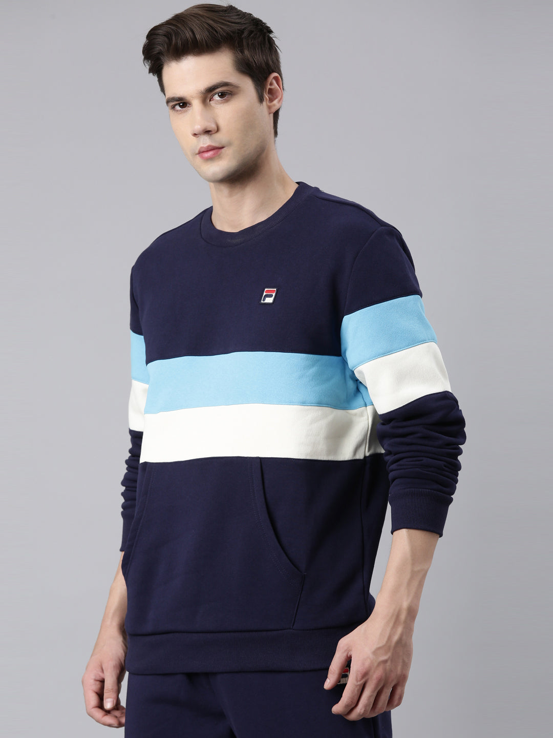 Fila Navy Roman Men's Sweat Shirt