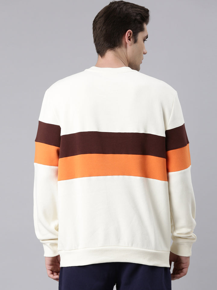 Fila Cream Roman Men's Sweat Shirt