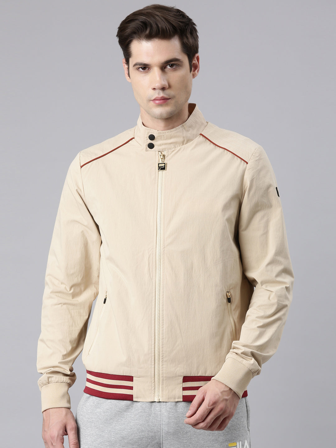 Fila Cream Basso Men's Track Jacket