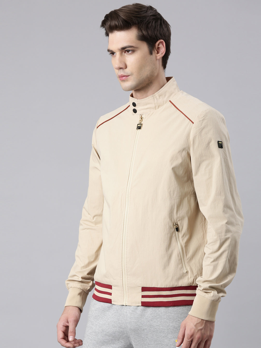 Fila Cream Basso Men's Track Jacket