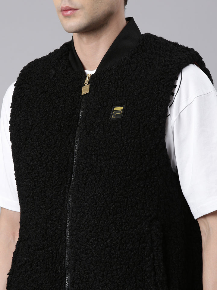 Fila Black Zenga Men's Reversible Jacket