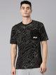Fila Black Sneha Men's Logo T-Shirt