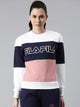 Fila White Kayleola Women's Crew Sweat Shirt