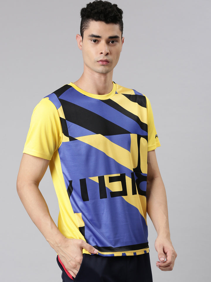 Fila White Abby Men's Graphic T-Shirt