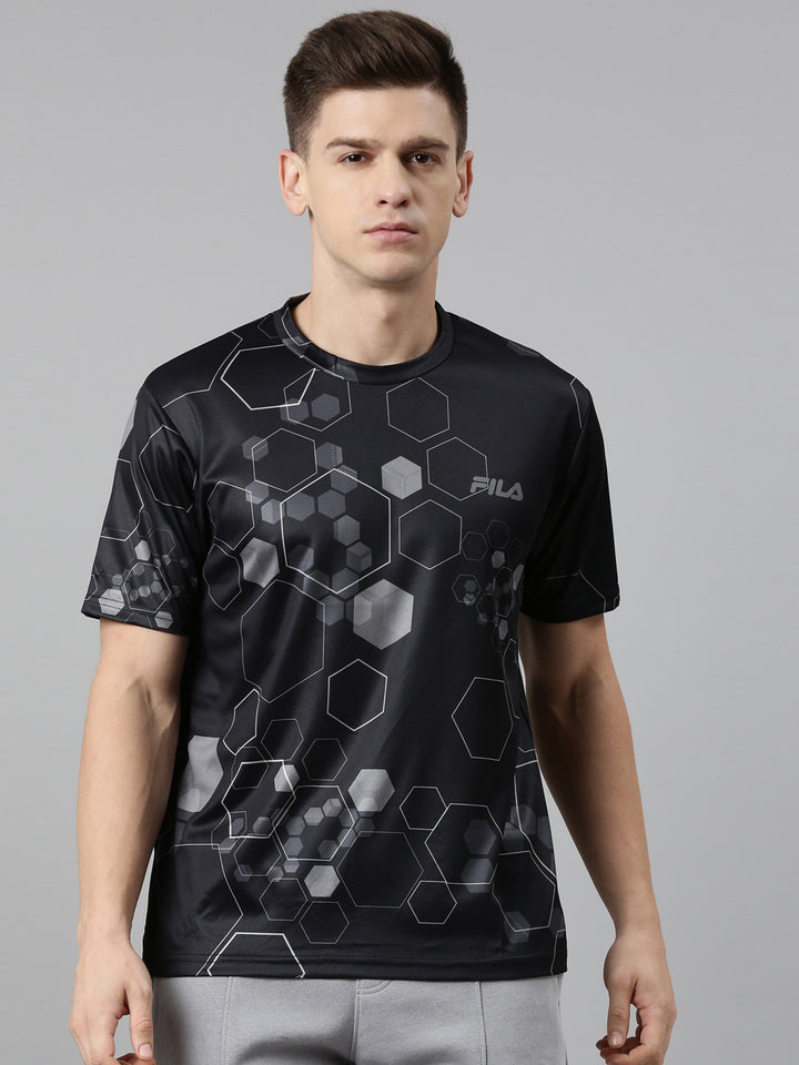 Fila White Kane Men's Graphic T-Shirt