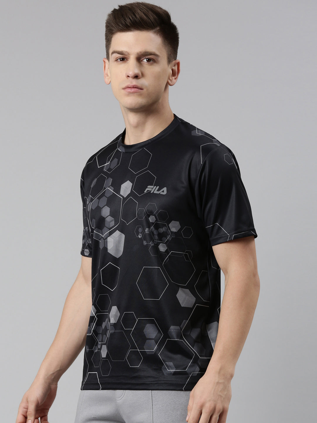Fila White Kane Men's Graphic T-Shirt