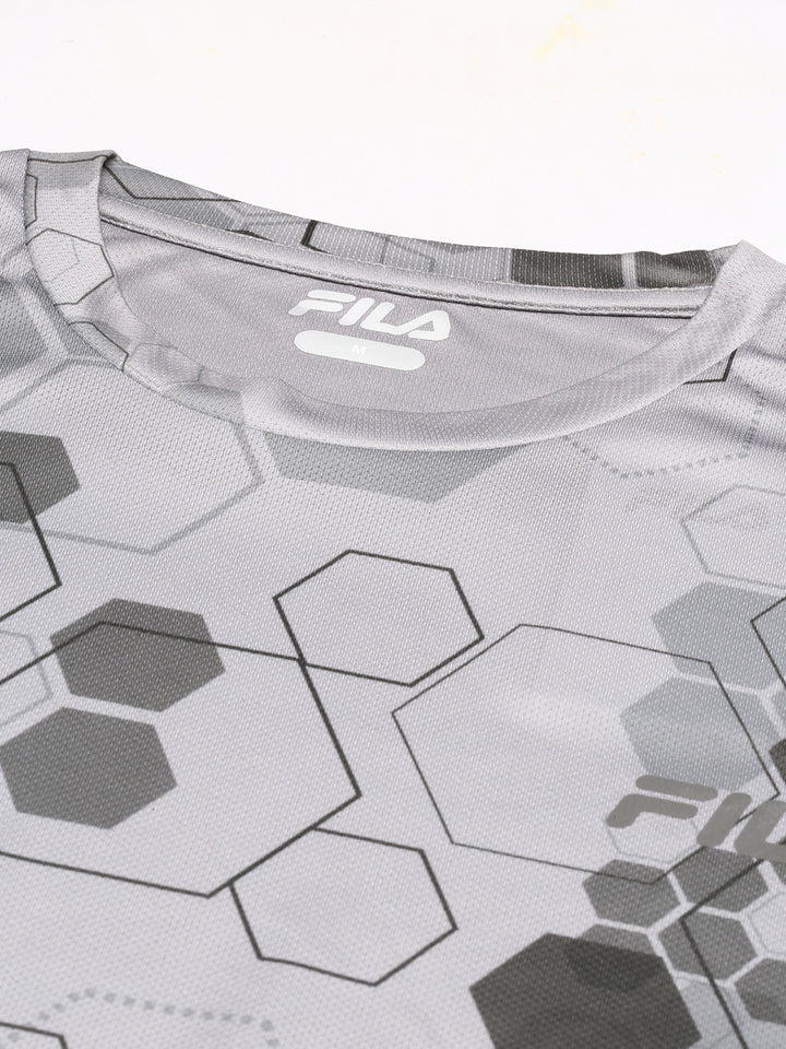 Fila White Kane Men's Graphic T-Shirt