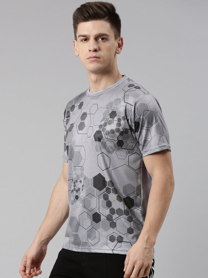 Fila White Kane Men's Graphic T-Shirt
