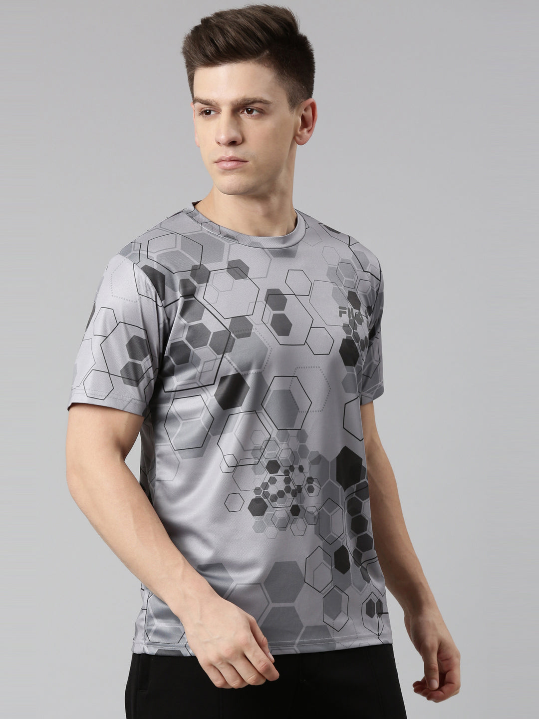 Fila White Kane Men's Graphic T-Shirt