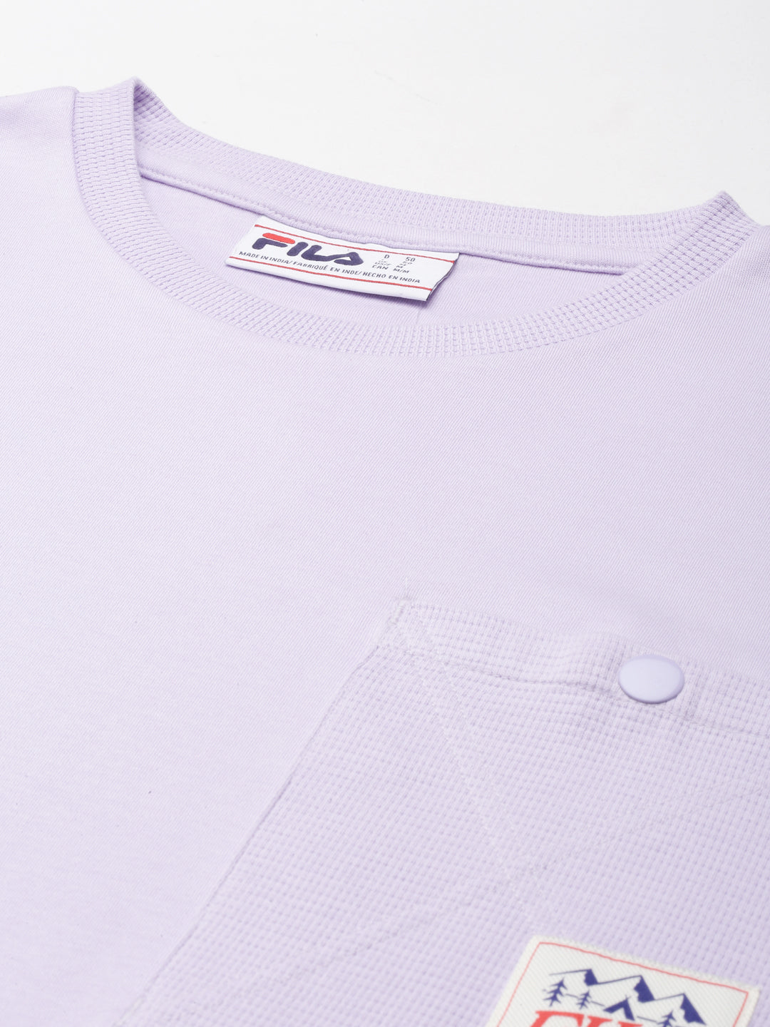 Fila Purple Mike Men Graphic T-Shirt