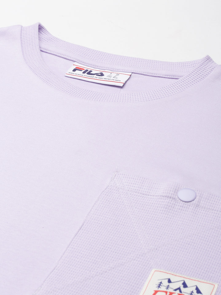 Fila Purple Mike Men Graphic T-Shirt