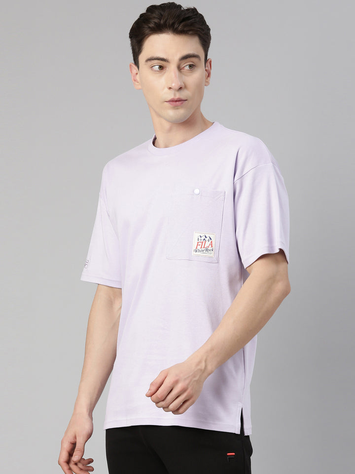 Fila Purple Mike Men Graphic T-Shirt