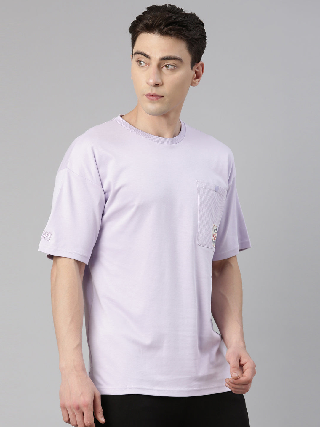 Fila Purple Mike Men Graphic T-Shirt