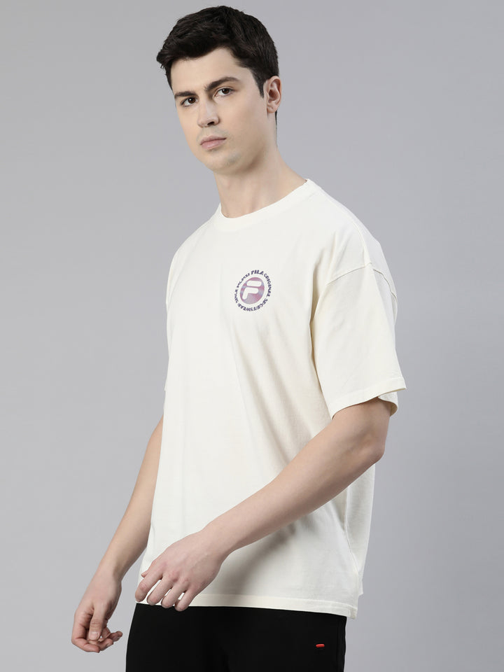 Fila Cream Haze Men's Graphic T-Shirt