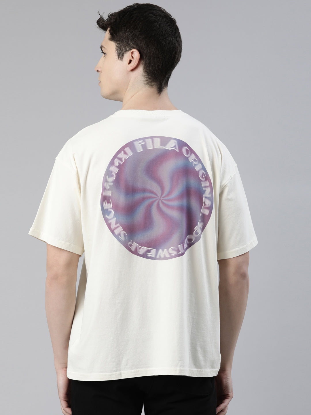 Fila Cream Haze Men's Graphic T-Shirt