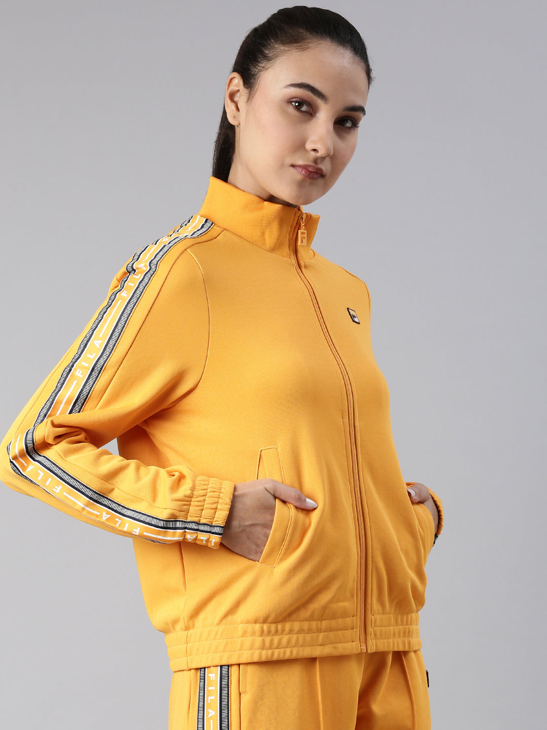 Fila Grey Ella Women's Track Jacket