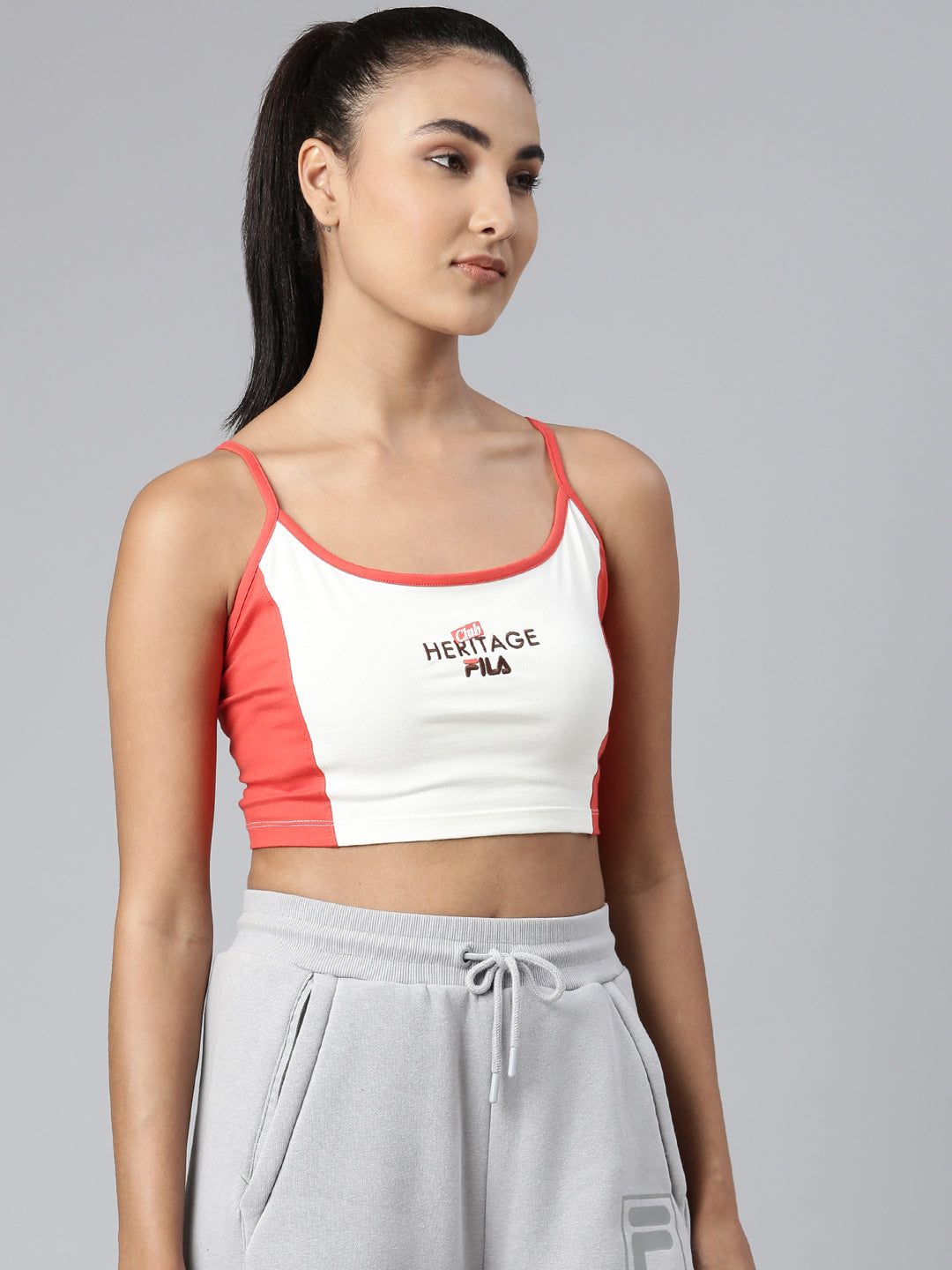 Fila Peacoat Mimi Women's Sleeveless Crop Top