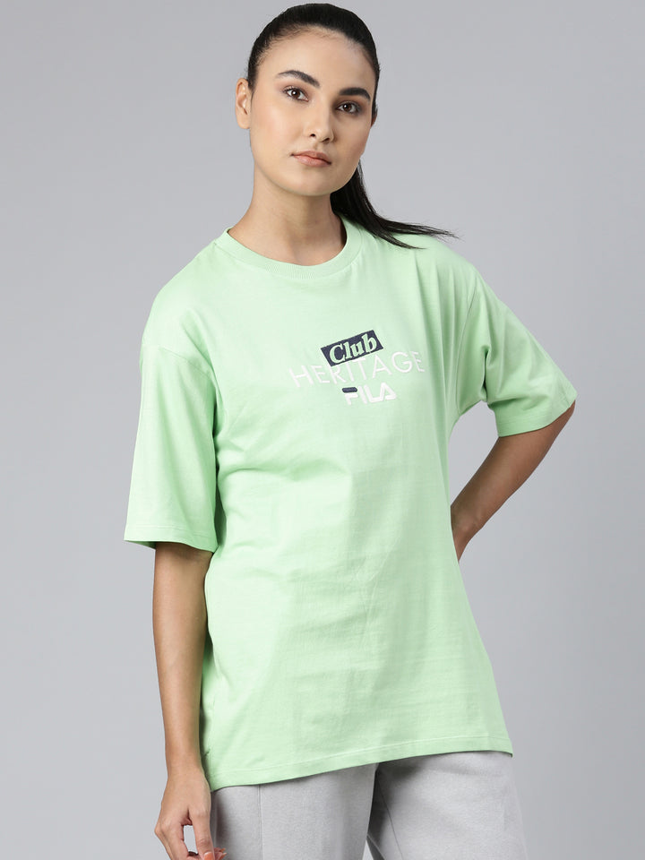 Fila Peacoat April Women Graphic T-Shirt