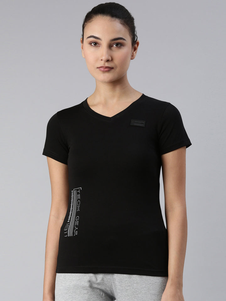 Fila White Tebita 1 Women's Graphic T-Shirts