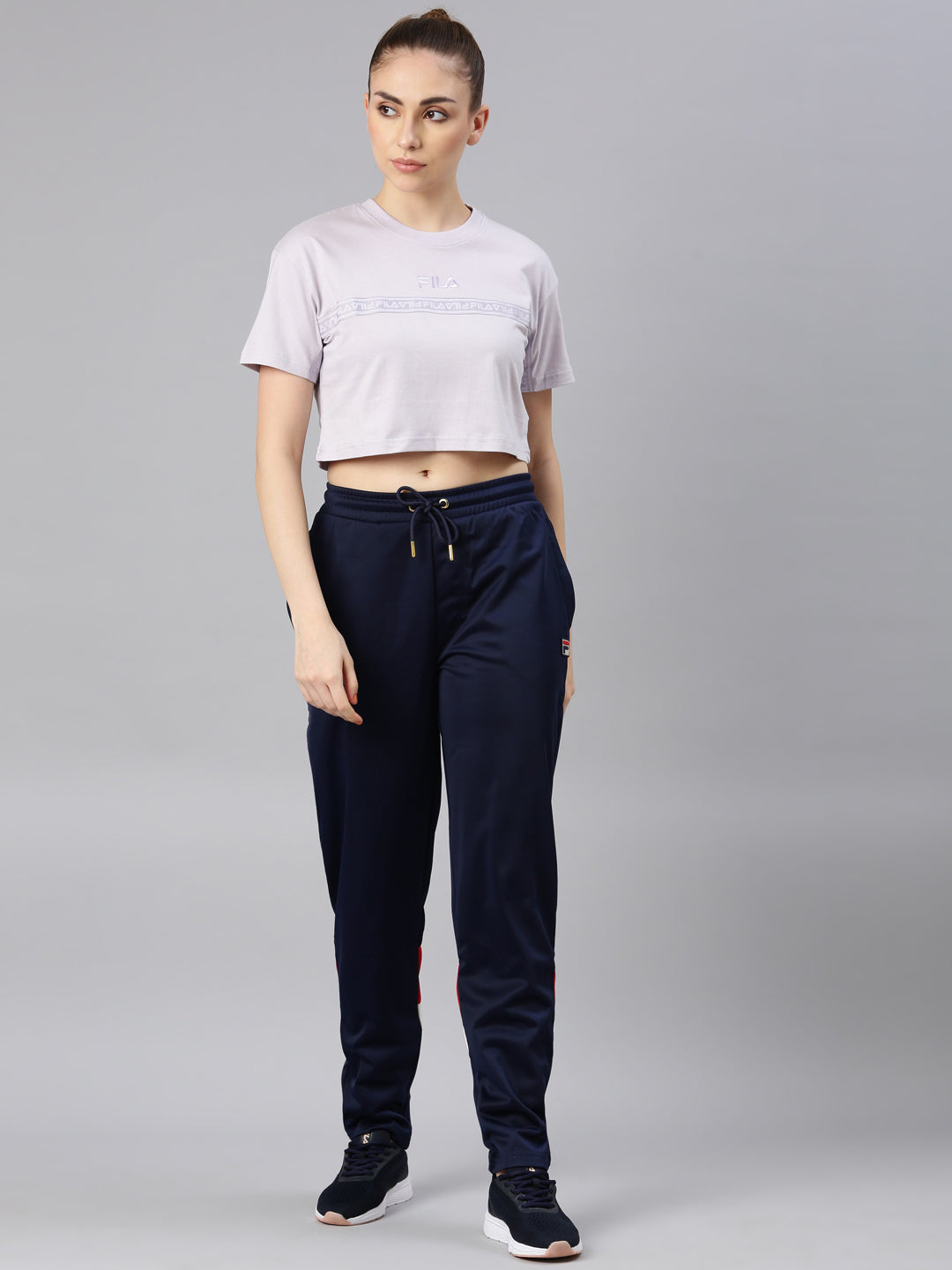 FILA Adults-Women Lavender T Shirts