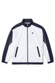 Fila Peacoat Bicolor Track Jacket With F-Box Logo On The Back