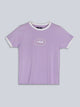 Women Lavender Top & T-Shirt Smart Fit
