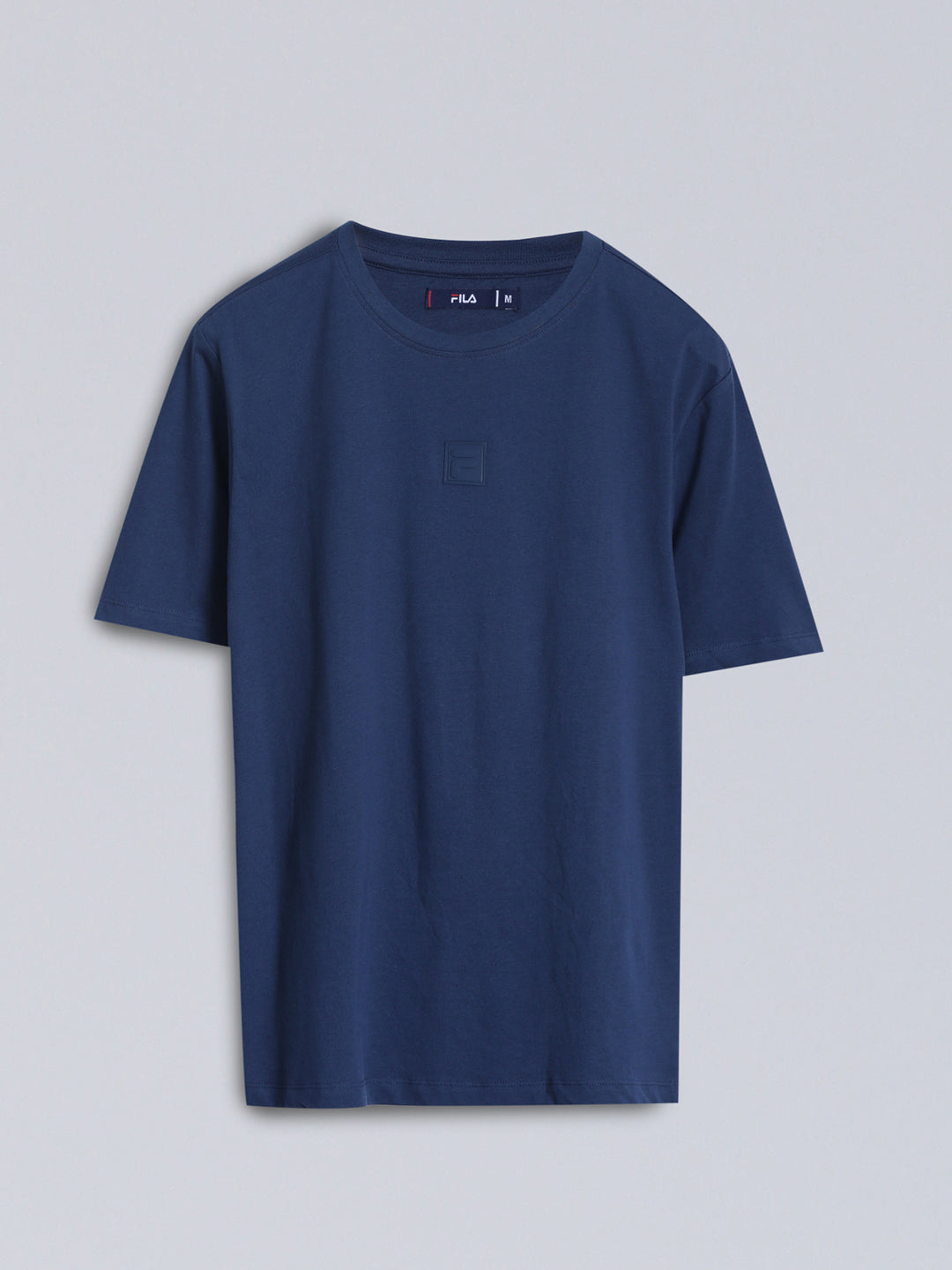 Fila Men Dark Blue T-Shirt Relaxed Fit