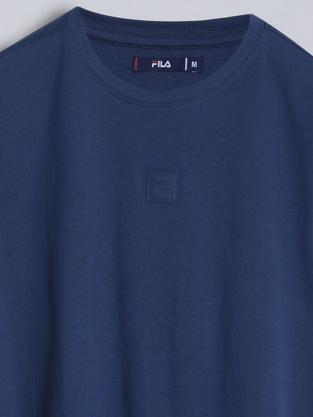 Fila Men Dark Blue T-Shirt Relaxed Fit