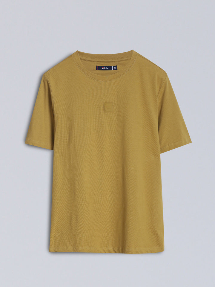 Fila Men Yellow T-Shirt Relaxed Fit