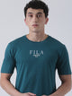 Fila Men Green T-Shirt Relaxed Fit