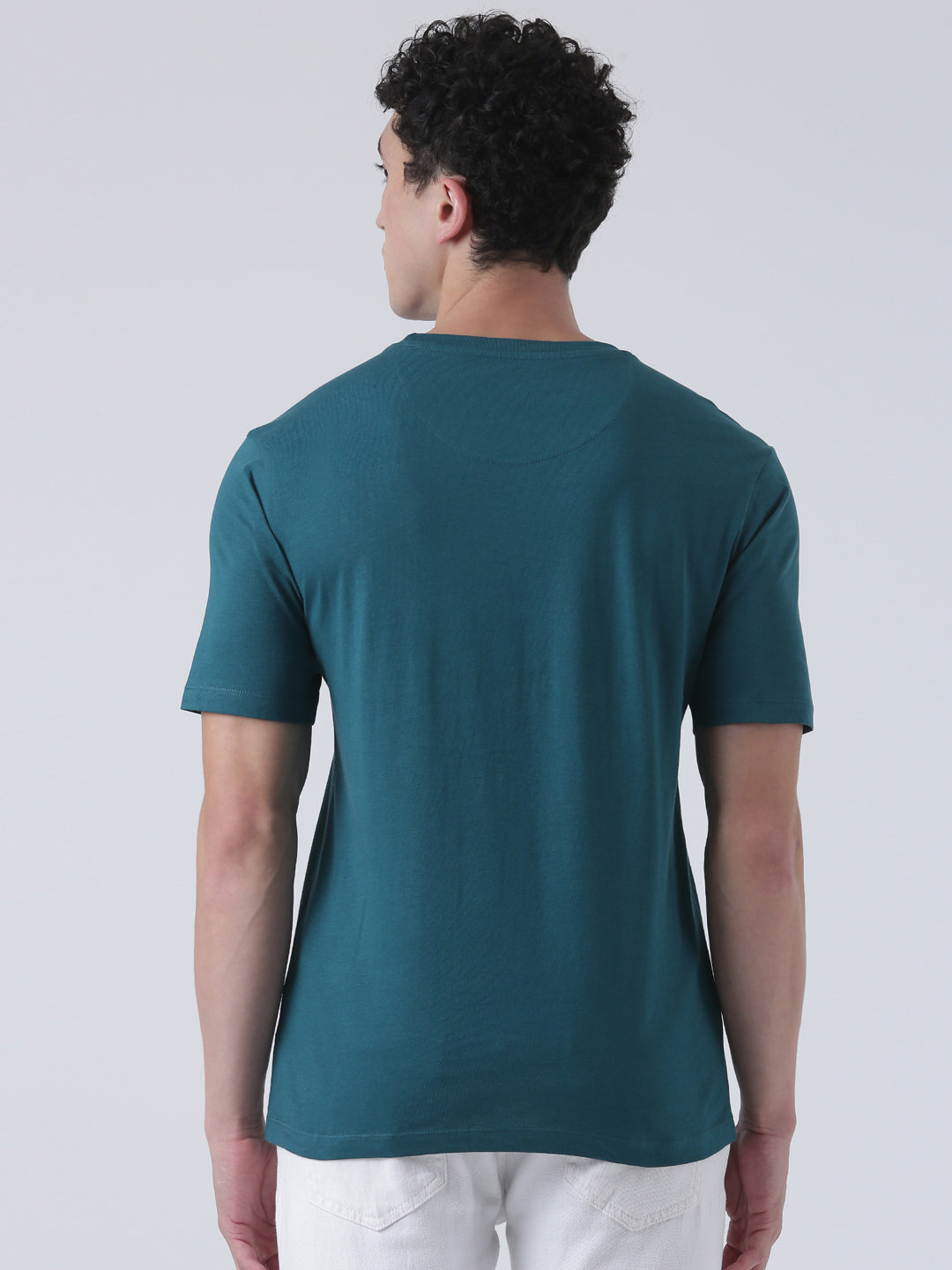 Fila Men Green T-Shirt Relaxed Fit