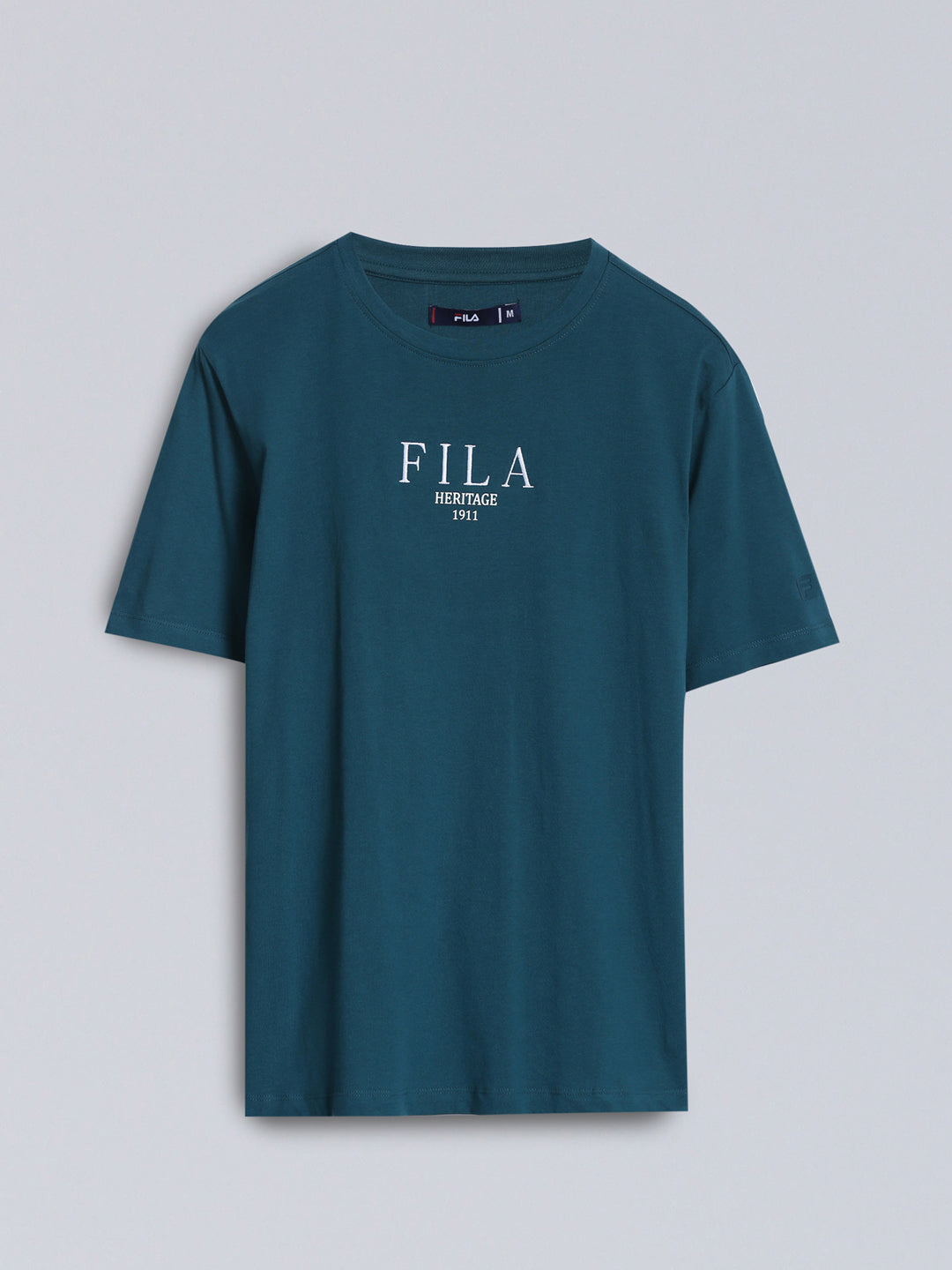Fila Men Green T-Shirt Relaxed Fit