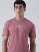 Fila Men Pink T-Shirt Relaxed Fit