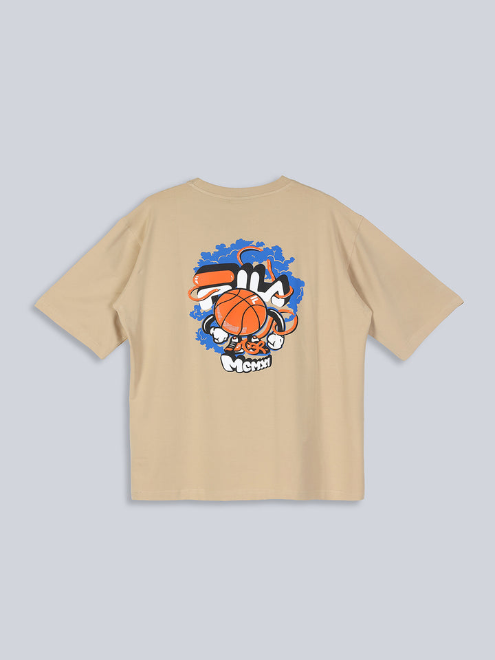 Fila Unisex Safari T-Shirt Loose Fit
