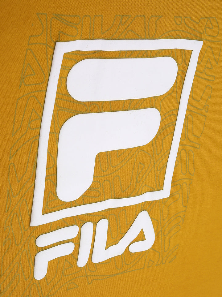 Fila Men Olive T-Shirt Comfort Fit