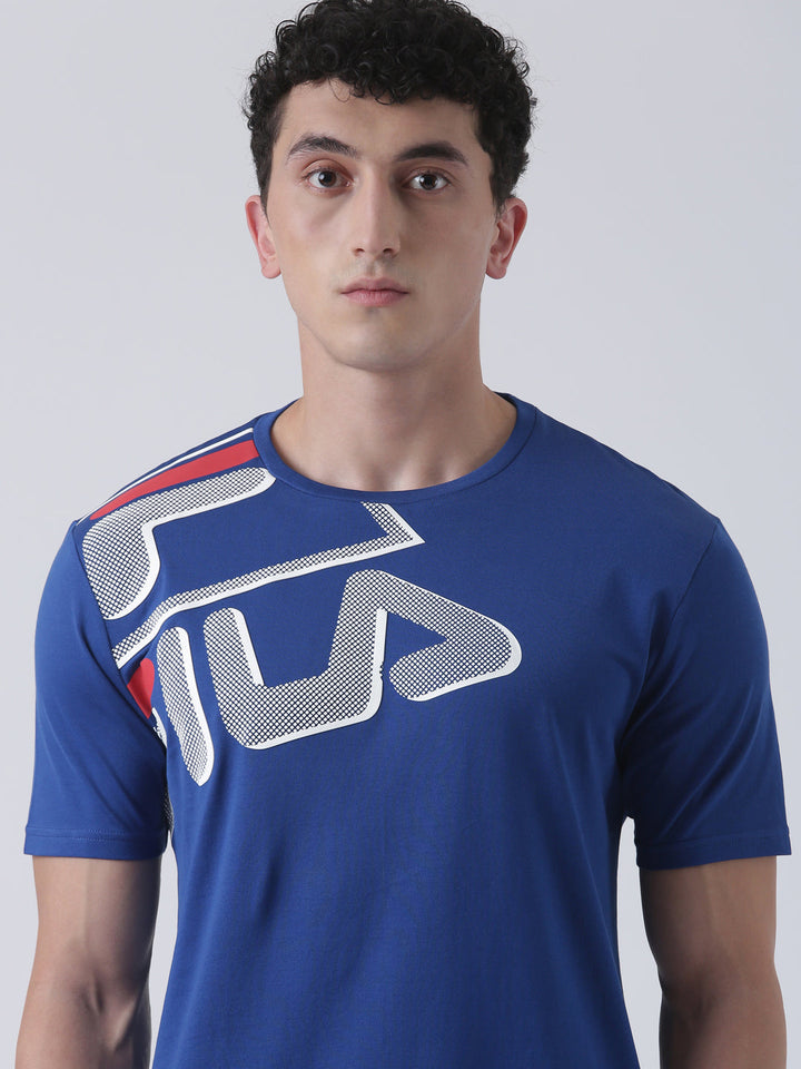 Fila Unisex Red T-Shirt Relaxed Fit