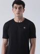 Fila Men Black T-Shirt Relaxed Fit
