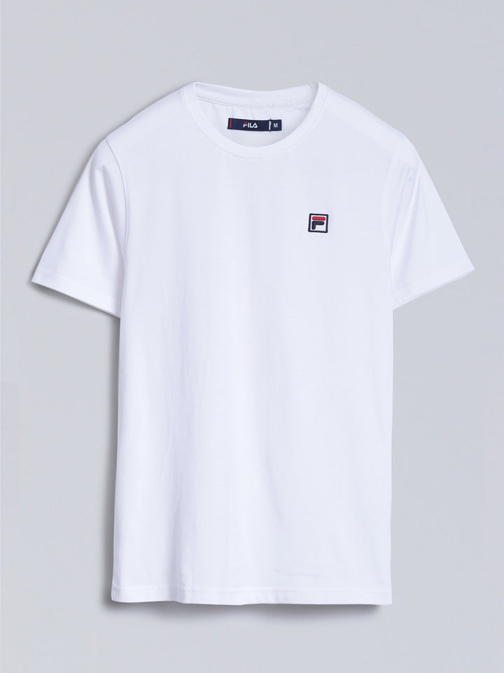 Fila Men White T-Shirt Slim Fit