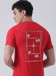 Fila Men Red T-Shirt Slim Fit