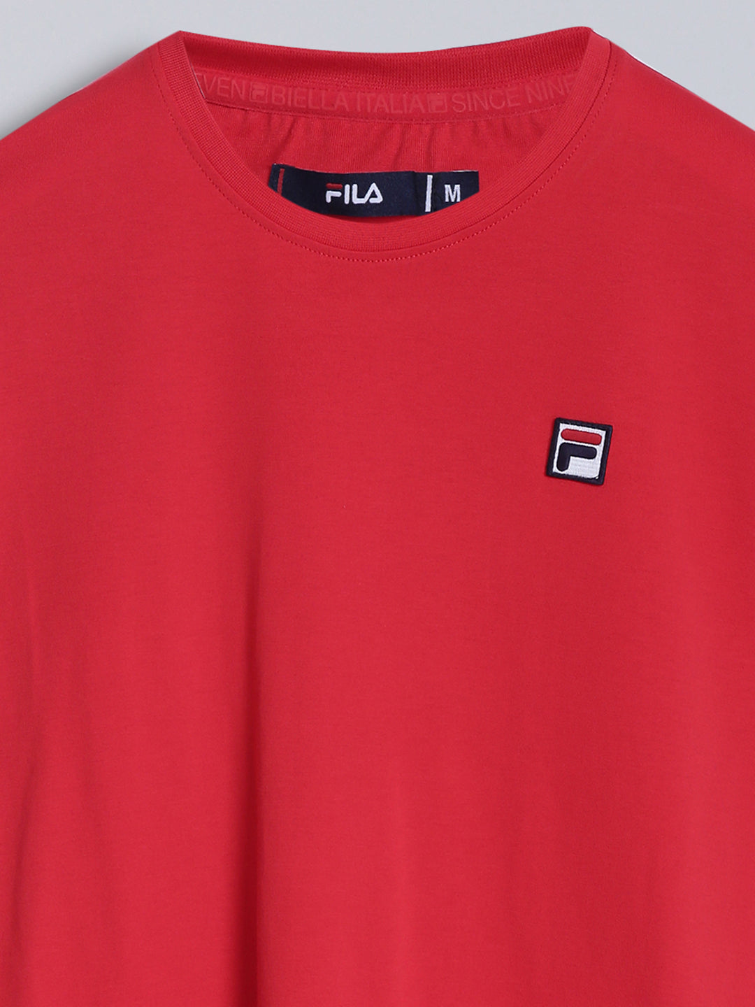 Fila Men Red T-Shirt Slim Fit