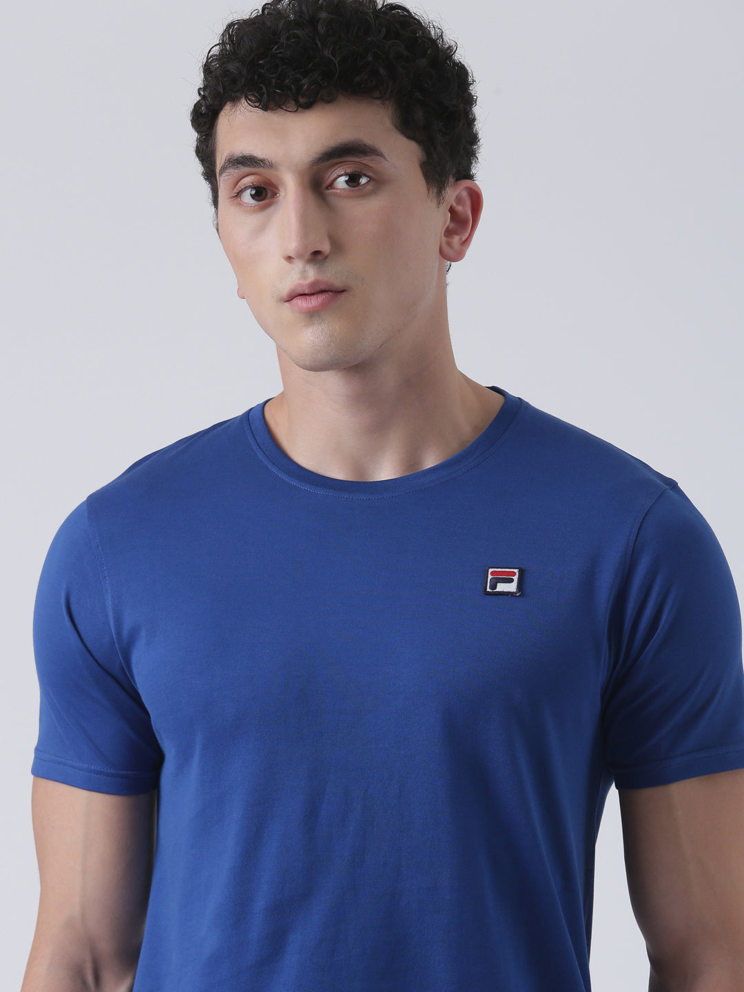 Fila Men Red T-Shirt Slim Fit
